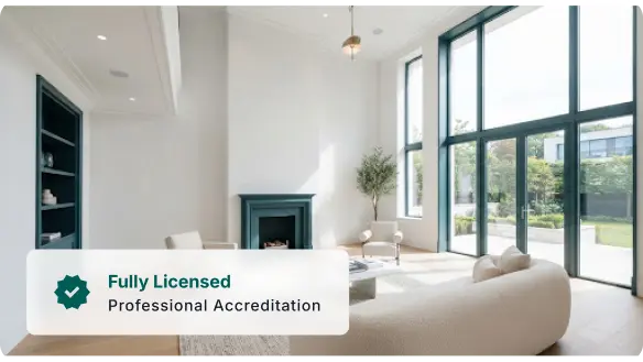 Modern interior showcasing professional plastering and finishing work by Edge Plaster Lining